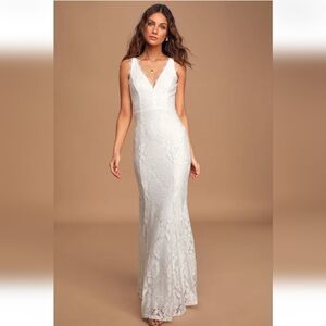 Lace Me Tell You Wedding Dress